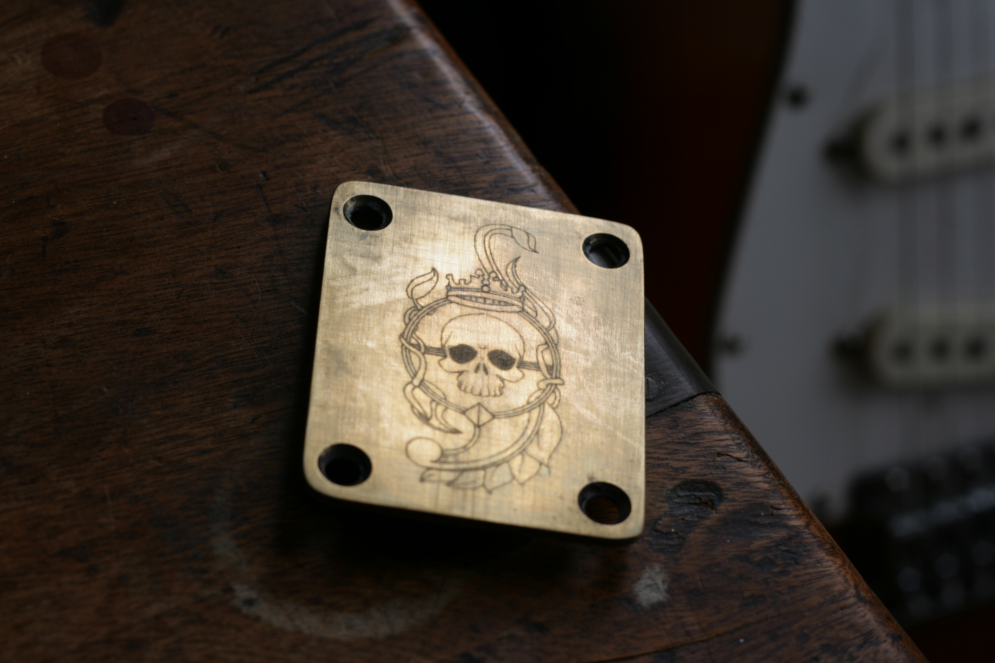 King of the dead neck plate