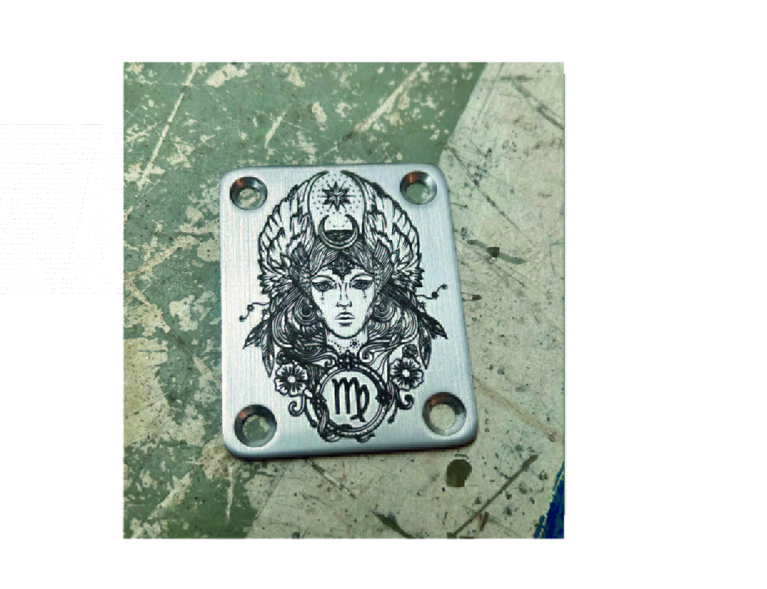 ZODIAC NECKPLATE virgo