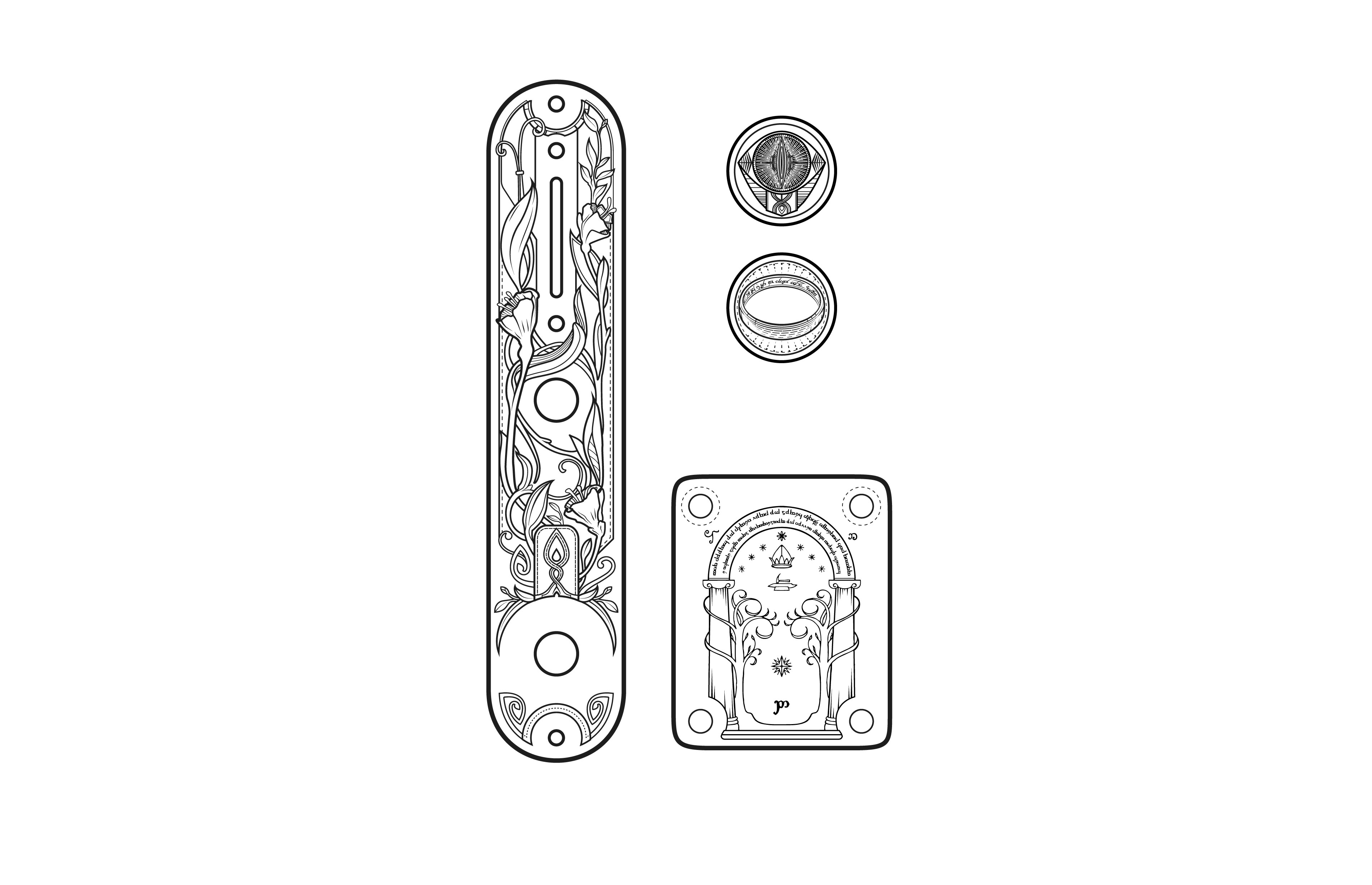 LOTR tele parts