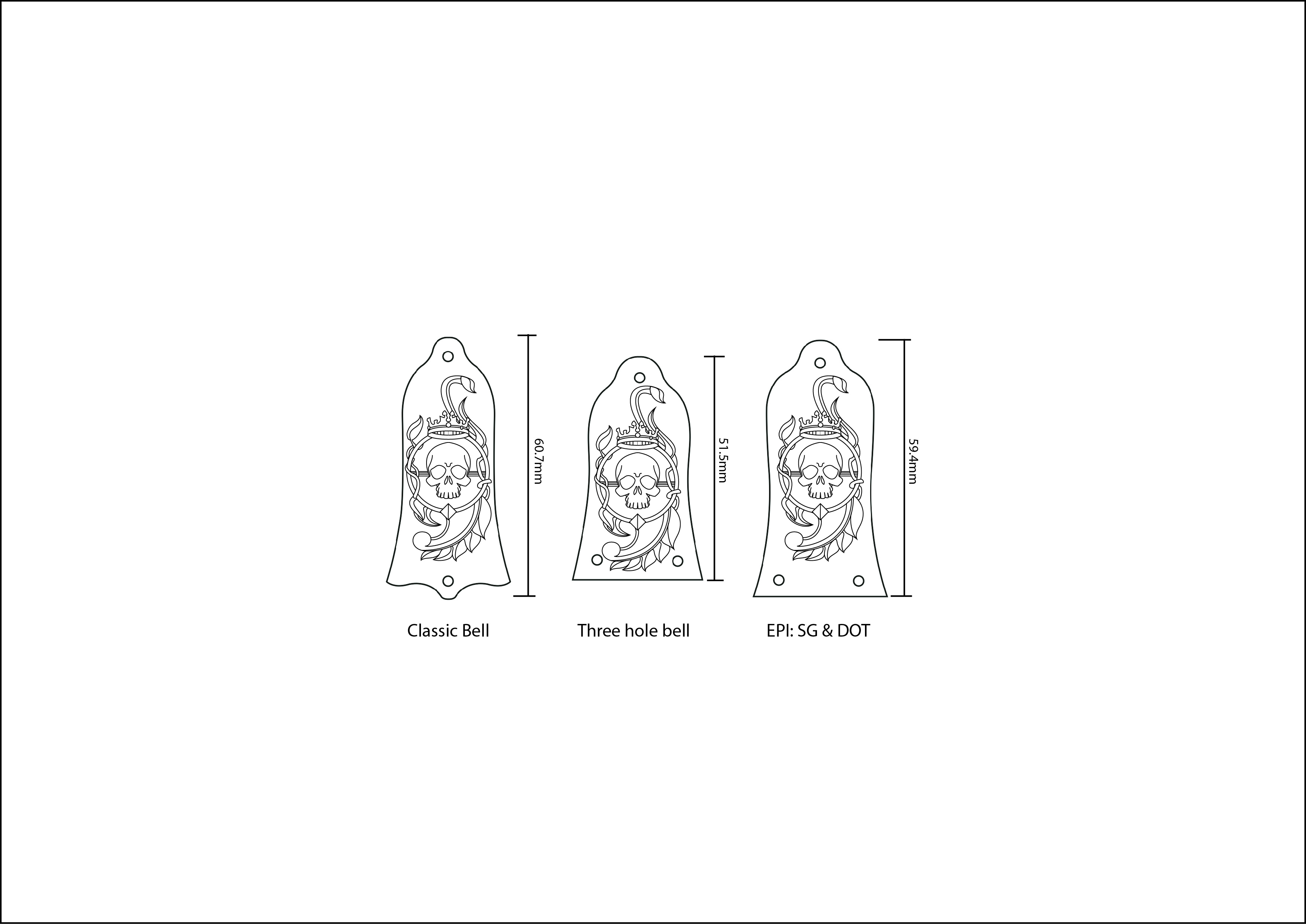 Truss rod cover variations