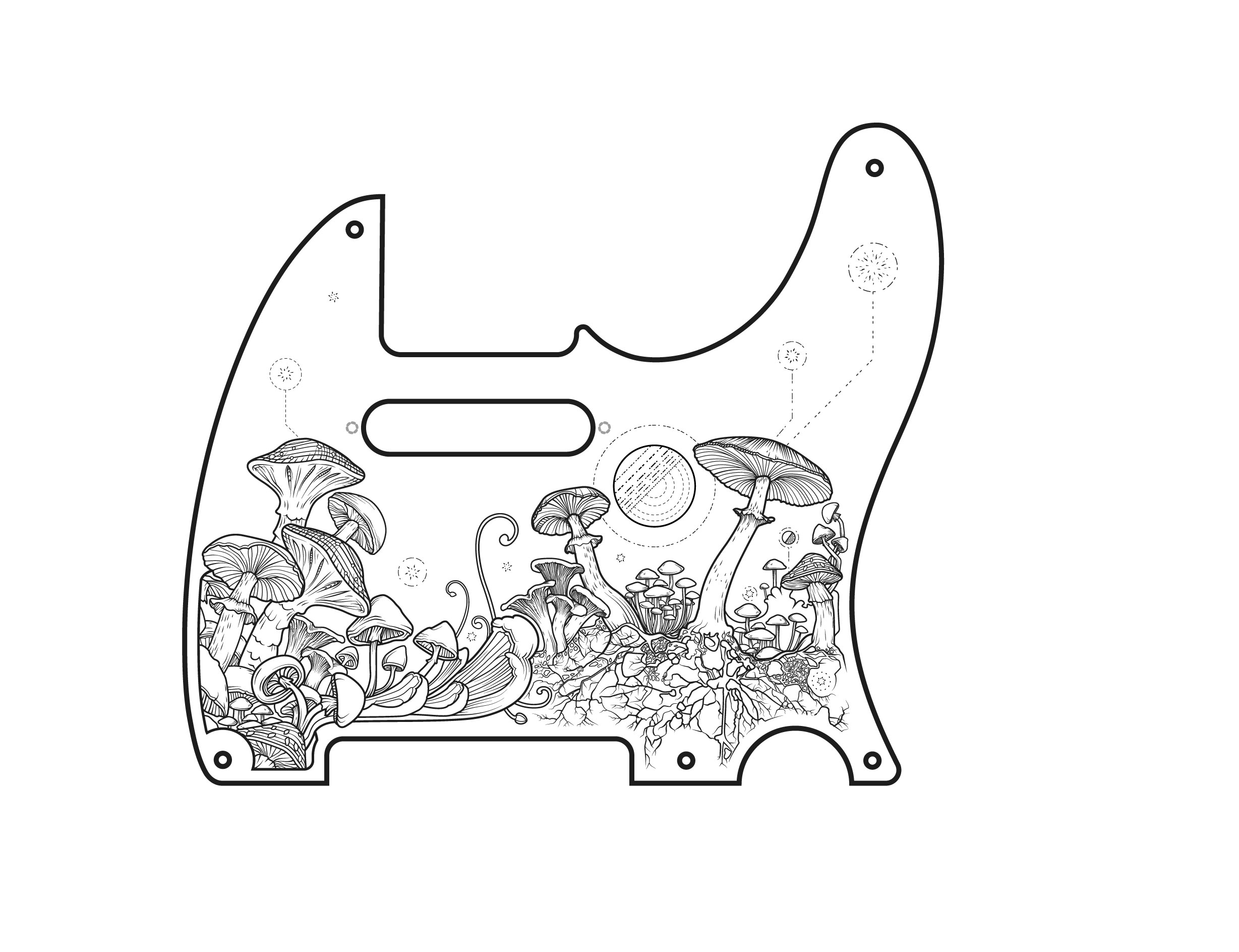 myco tele 5 hole design