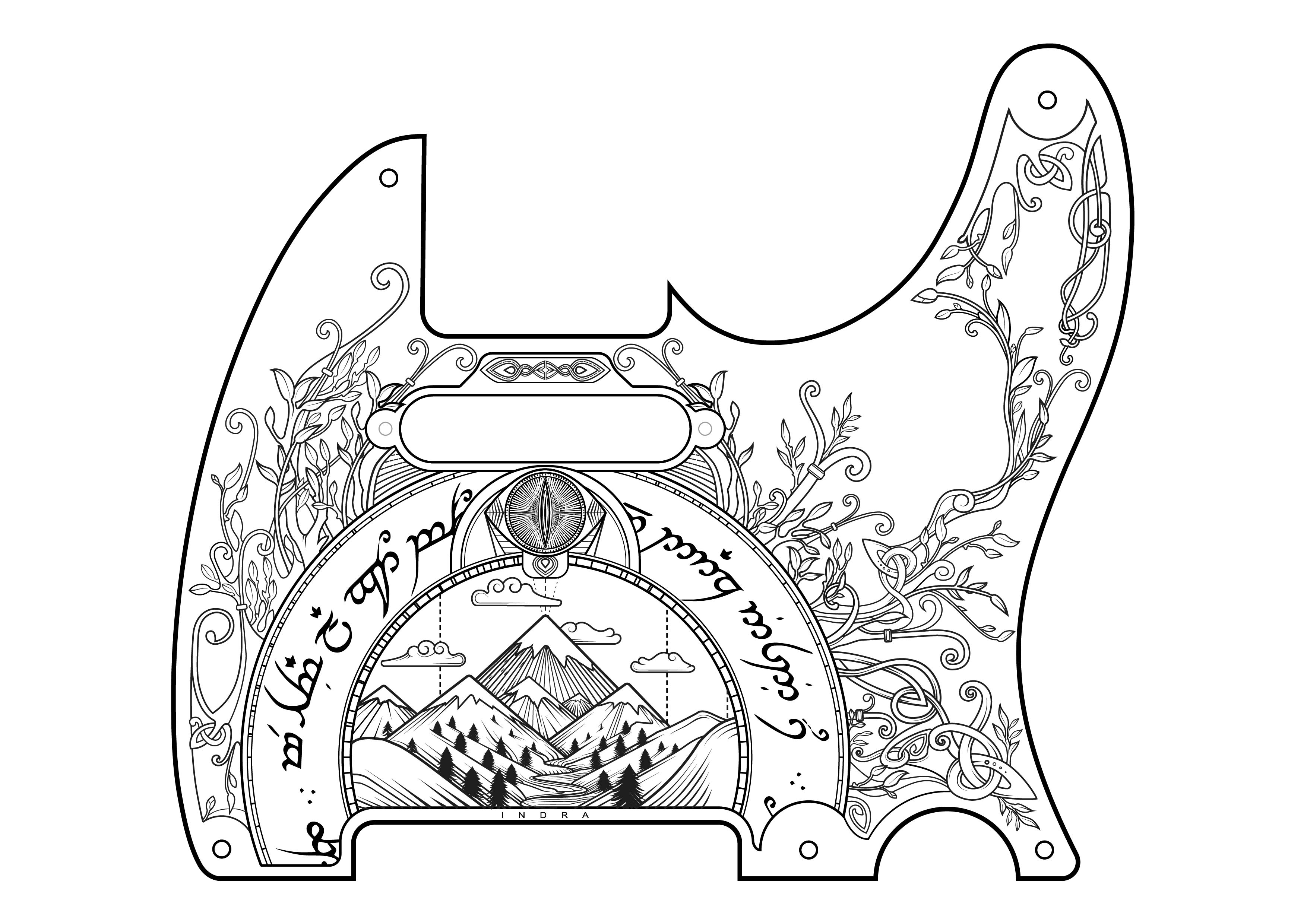 tele lotr design