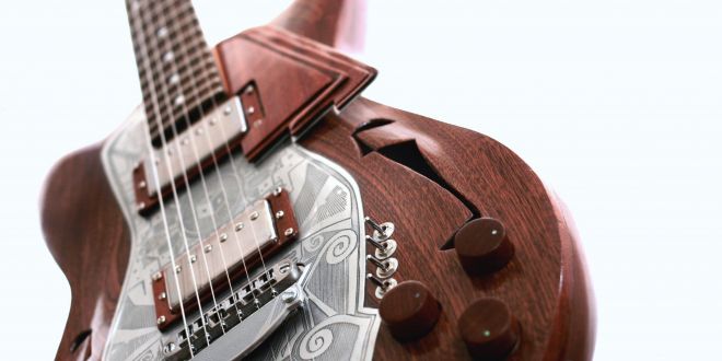 Guitar 1 - Front close up Guitar 1 - Front close up